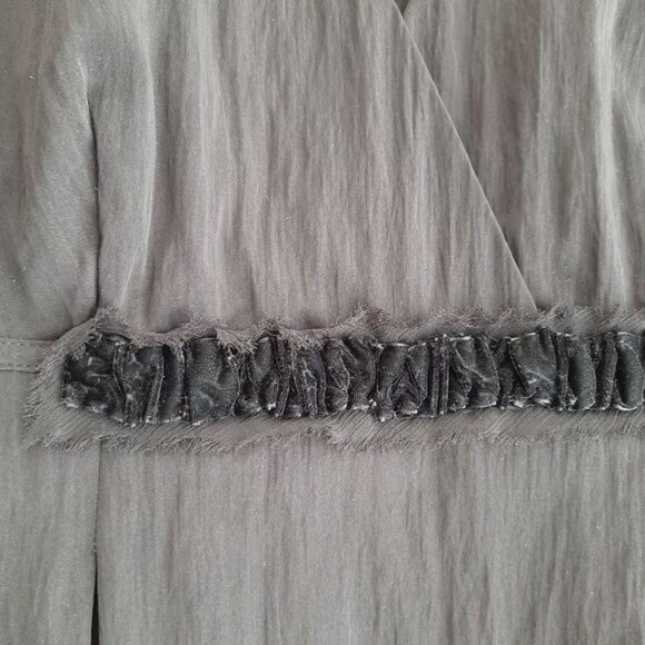 Simply VERA WANG Sleeveless Empire Waist Mini Dress Black Sz 14 - Picture 5 of 11